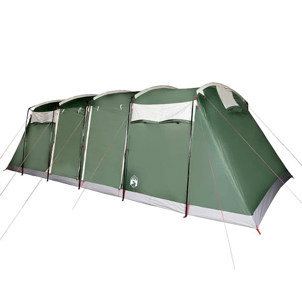 vidaXL Tunneltelt for camping 8 personer grønn vanntett