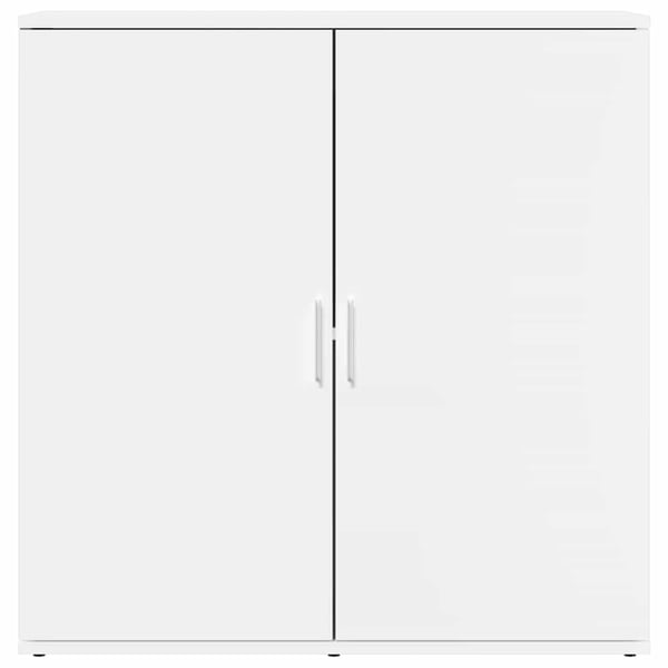 vidaXL Skjenker 2 stk hvit 79x38x80 cm konstruert tre