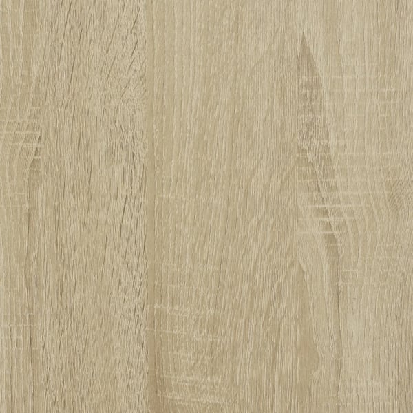 vidaXL Sengeramme sonoma eik 90x190 cm konstruert tre og metall
