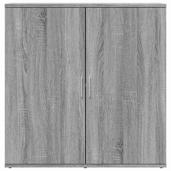vidaXL Skjenk grå sonoma 79x38x80 cm konstruert tre