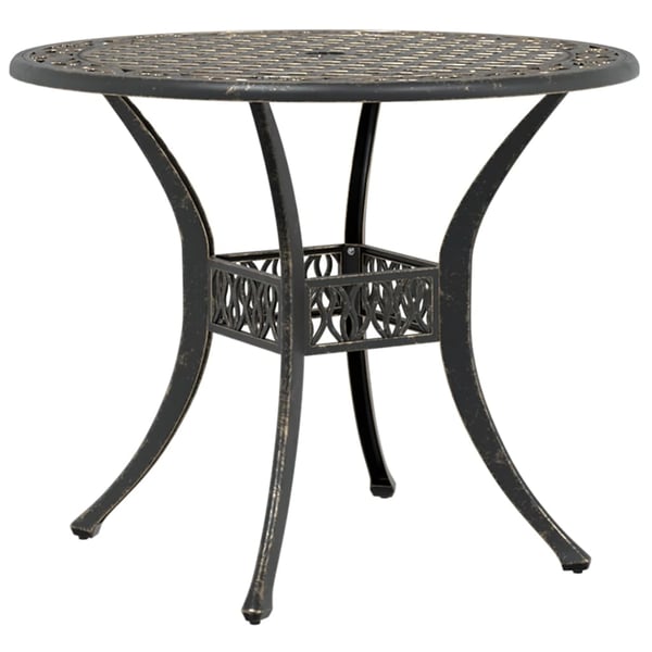 vidaXL Bistrosett 3 deler bronse støpt aluminium