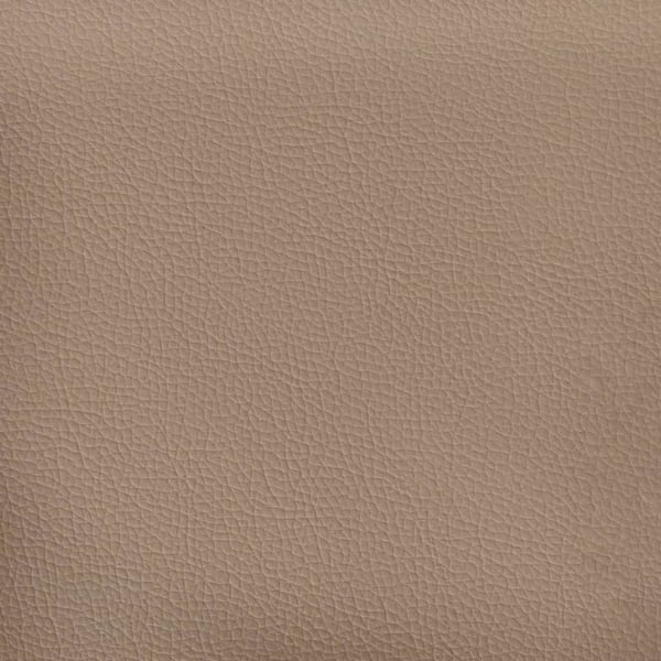vidaXL sengeramme uden madras Zadar 120x200 cm kunstlæder cappuccinofarvet