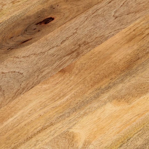 vidaXL Bordplate 120x50x2,5 cm oval heltre mango