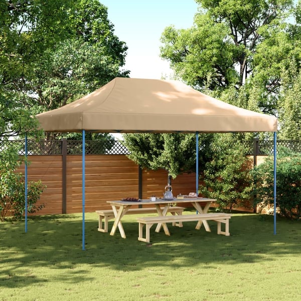 vidaXL Markise Hvit 3,5 x 2,5 m Metall