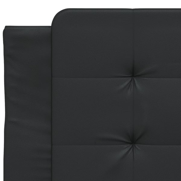 vidaXL gavlpude Zadar 80 cm kunstlæder sort