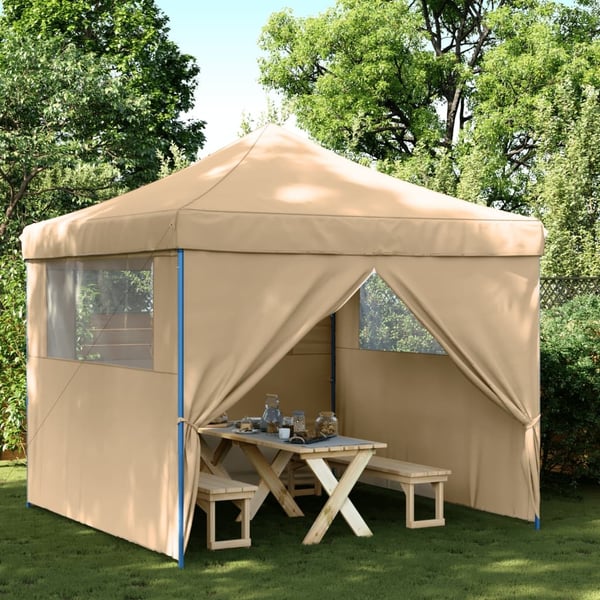 vidaXL Markise Hvit 3,5 x 2,5 m Metall