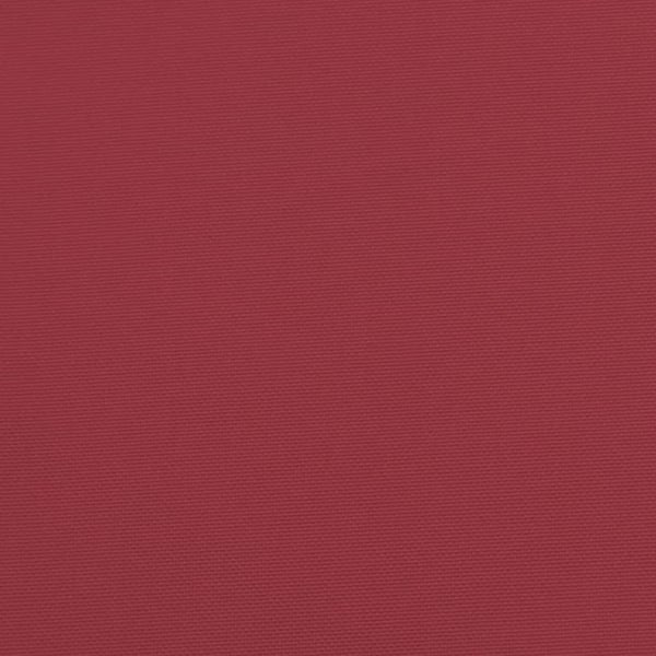 vidaXL stolehynder 4 stk. 40x40x7 cm oxfordstof vinrød