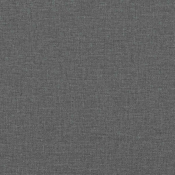vidaXL Bed with Mattress "Dover" Dark Grey 80x200 cm Fabric
