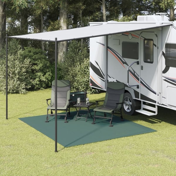 vidaXL gulvmåtte til camping 3x2,5 m grøn