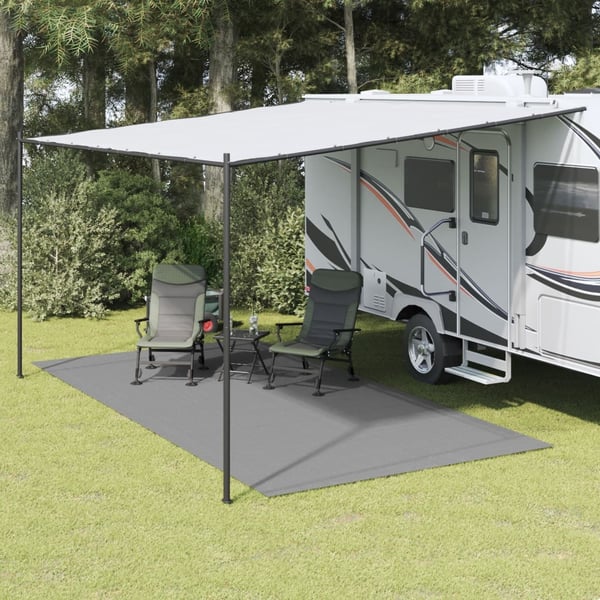 vidaXL Telt teppe antrasitt 5x2,5 m