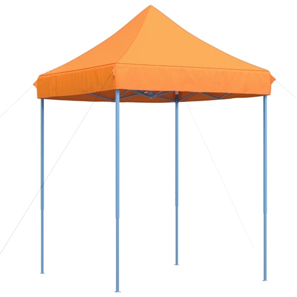 vidaXL Sammenleggbart partytelt pop-up oransje 200x200x306 cm