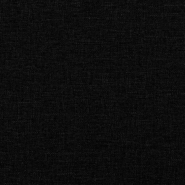 vidaXL Bed with Mattress "Hvar" Black 180x200 cm Fabric