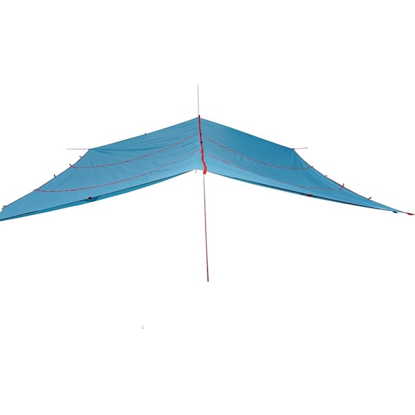 vidaXL Campingpresenning blå 420x440 cm vanntett