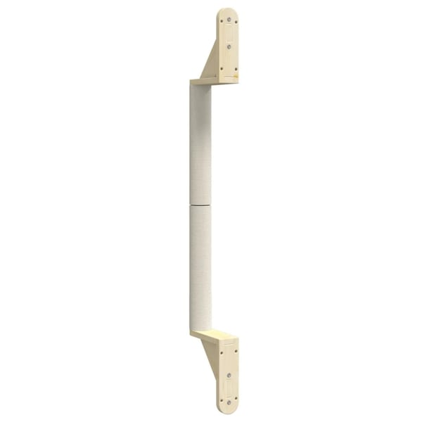 vidaXL væghængt kradsetræ 109 cm sisal