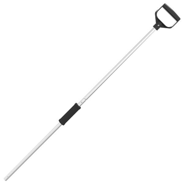 vidaXL Talikon varsi Ø11x114 cm hopea teräs