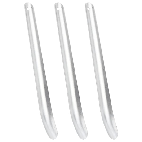 vidaXL Svetteskrapere 3 stk sølv aluminium