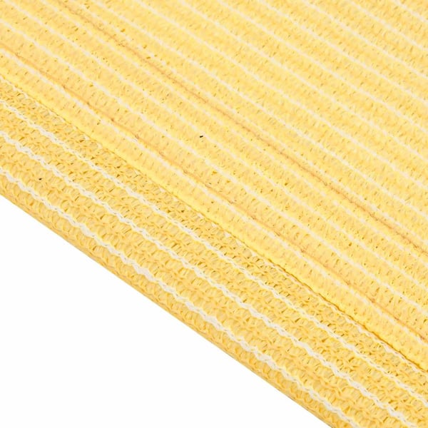 vidaXL Teltteppe beige 250x250 cm HDPE