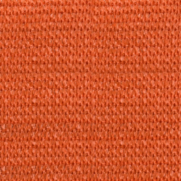 vidaXL solsejl 5x7 m 160 g/m² HDPE rektangulær orange