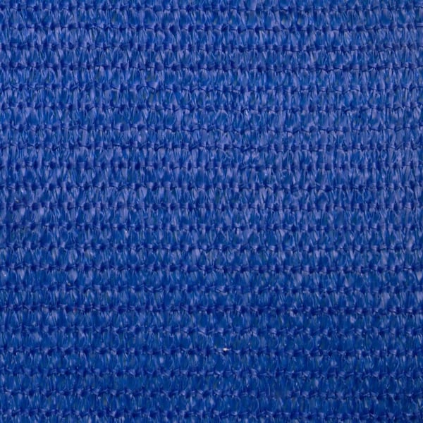 vidaXL solsejl 3x4 m 160 g/m² rektangulær HDPE blå