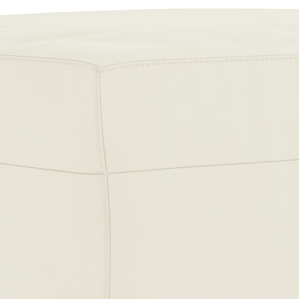vidaXL sofasæt 3 dele med hynder velour cremefarvet