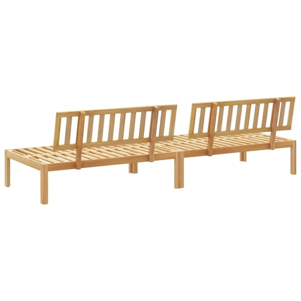 vidaXL midtermoduler 2 stk. til pallesofa massivt akacietræ