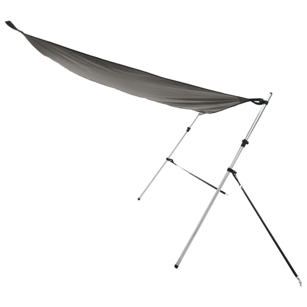 vidaXL T-Top solskjermutvidelse antrasittgrå 170x170x(113-182,5) cm