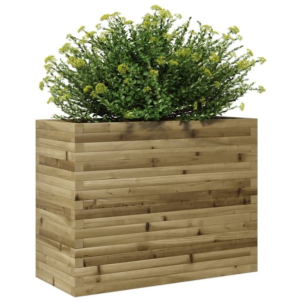 vidaXL Odlingslåda 90x40x68,5 cm impregnerat furu