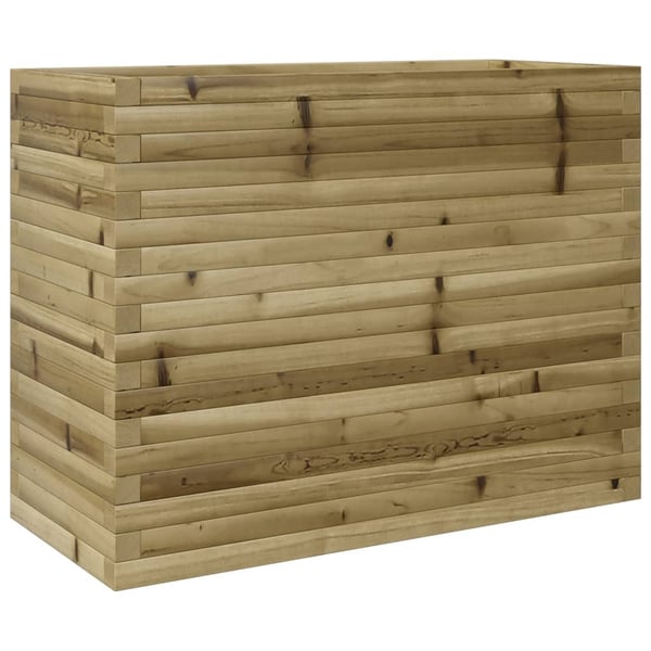 vidaXL Odlingslåda 90x40x68,5 cm impregnerat furu