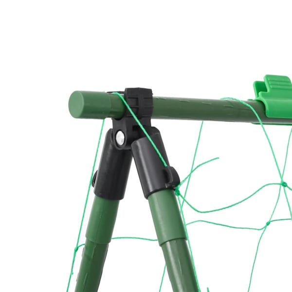 vidaXL Hageespalier for klatreplanter 2 stk A-ramme stål