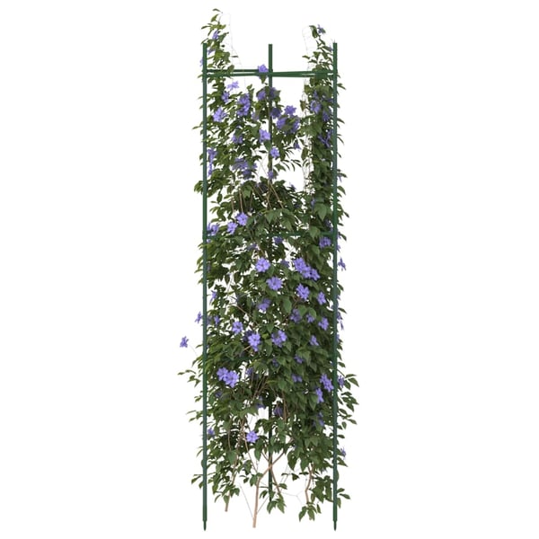 vidaXL espalierer til tomater 4 stk. 116 cm stål og PP