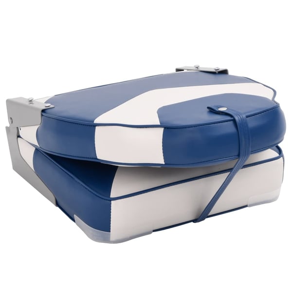 vidaXL foldbare bådsæder 2 stk. 39x43x58 cm sort