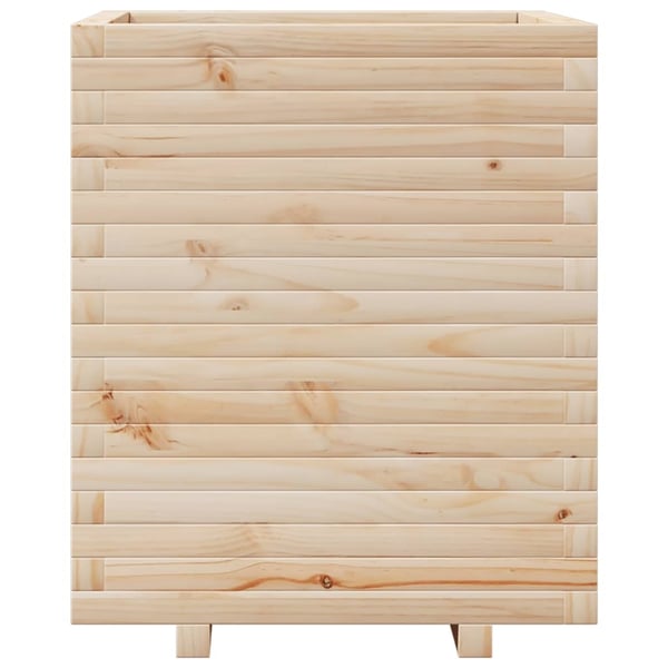 vidaXL Odlingslåda 60x60x72 cm massiv furu