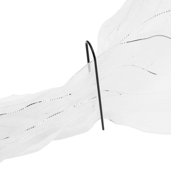 vidaXL væksttunneller 3 stk. 1,5x5 m glasfiber og PP