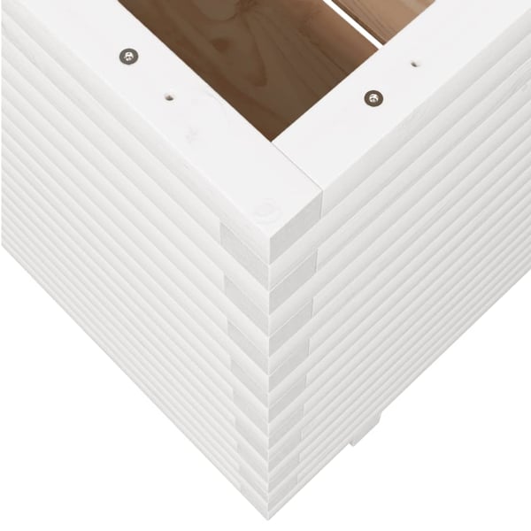 vidaXL Plantekasse 70x70x72 cm heltre furu