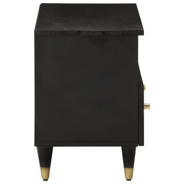 vidaXL tv-bord 70x33x46 cm massivt mangotræ