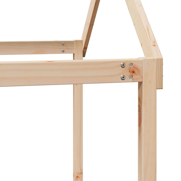 vidaXL Køyeseng uten madrass 90x190 cm heltre furu