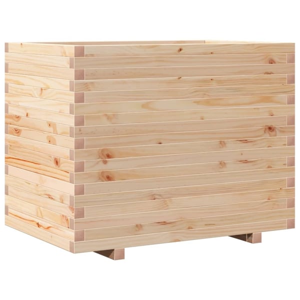 vidaXL Plantekasse 90x60x72 cm heltre furu