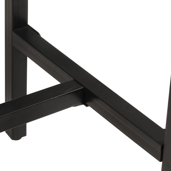 vidaXL Barbord 60x55x107 cm grovt heltre mangotre