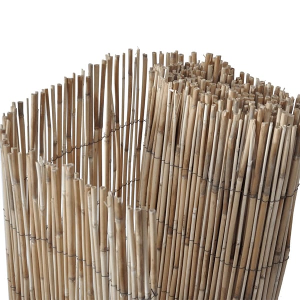 vidaXL havehegn 1000x90 cm siv
