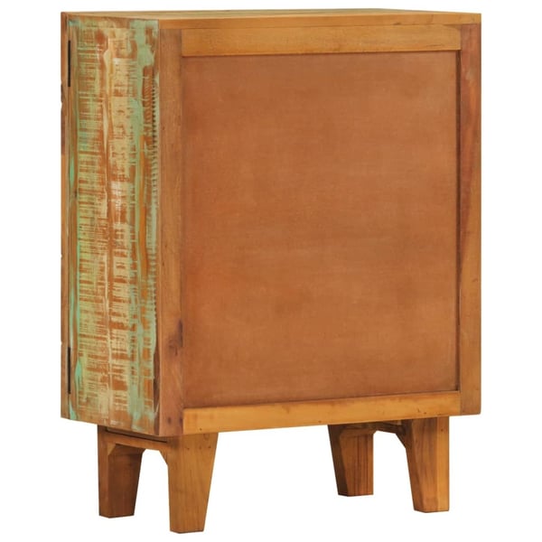 vidaXL Håndskåret skjenk 55x30x75 cm gjenvunnet heltre
