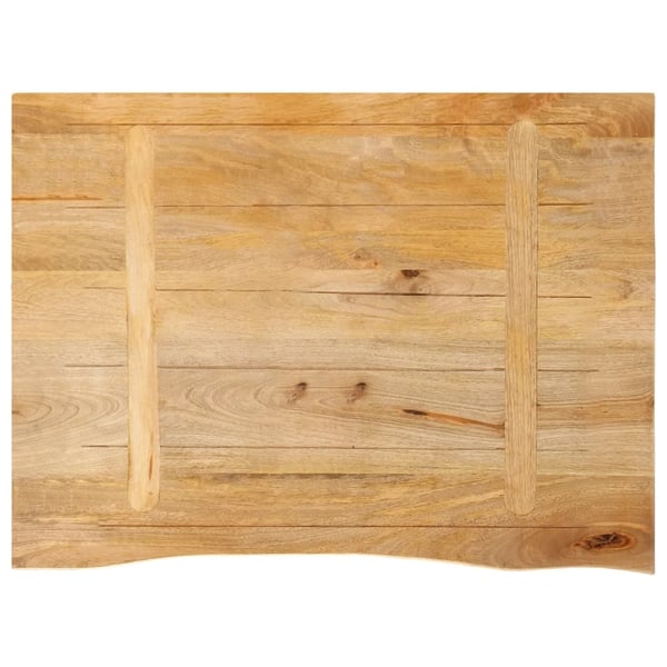 vidaXL Bordplate 70x60x3,8 cm naturlig kant heltre mango