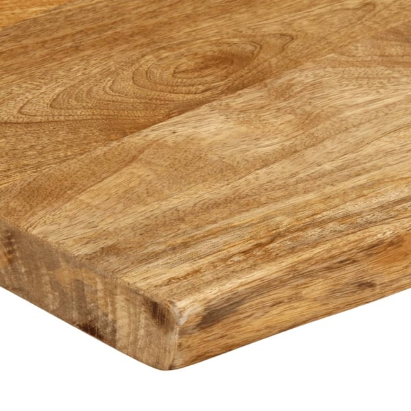 vidaXL bordplade 160x40x3,8 cm naturlig kant massivt mangotræ