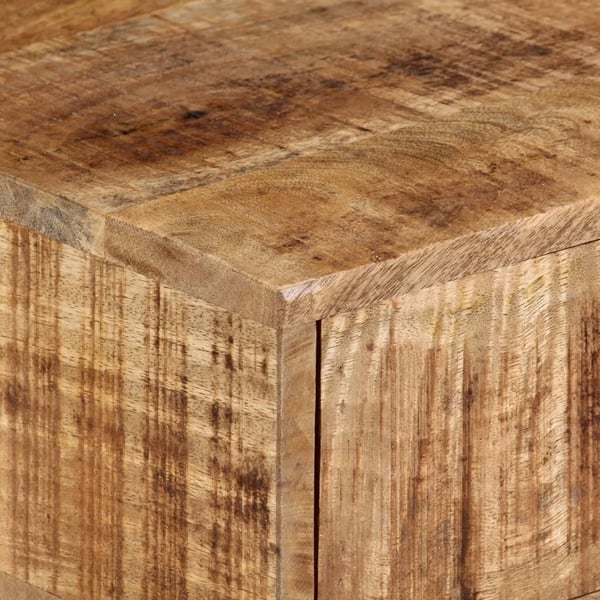 vidaXL Vegghengt nattbord 40x30x13,5 cm heltre mango