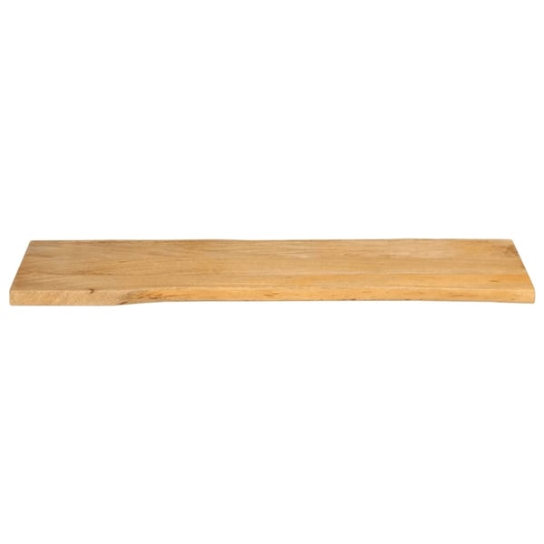 vidaXL Pöytälevy 140x40x3,8 cm elävä reuna täysi mangopuu