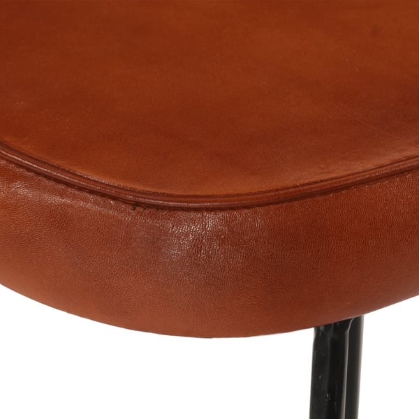 vidaXL barstole 2 stk. 41x29x62 cm mørkebrun
