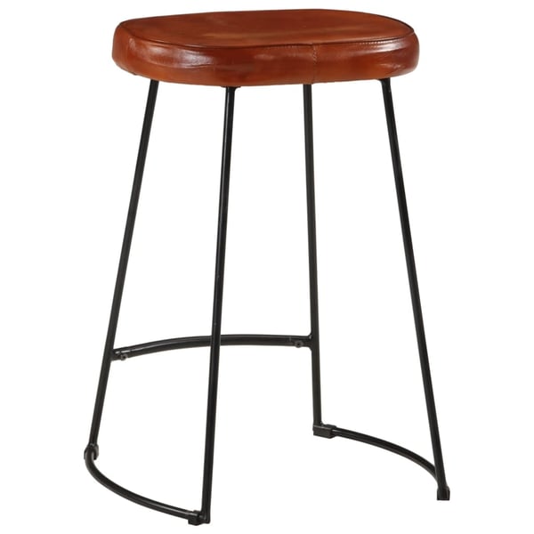 vidaXL barstole 2 stk. 41x29x62 cm mørkebrun