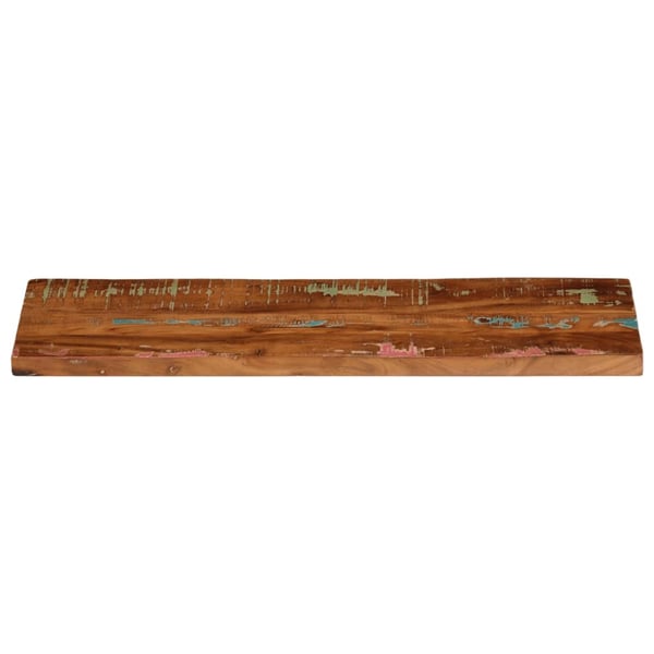 vidaXL Bordplate 70x20x3,8 cm rektangulær gjenvunnet heltre