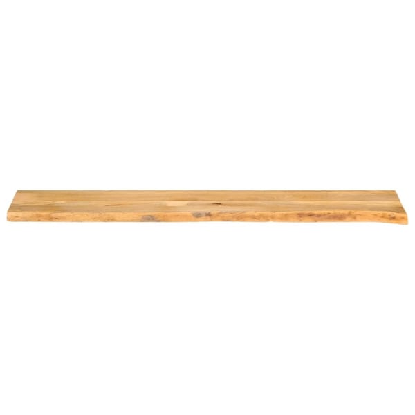 vidaXL Pöytälevy elävä reuna 140x30x3,8 cm täysi mangopuu