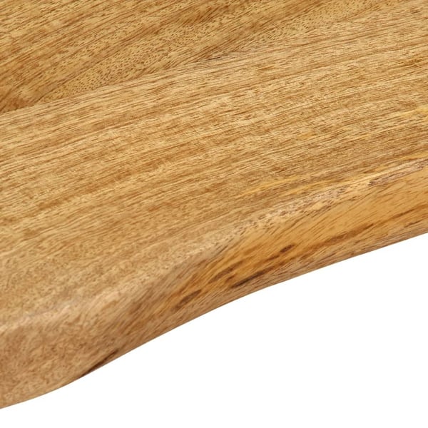 vidaXL Pöytälevy 90x40x3,8 cm elävä reuna täysi mangopuu