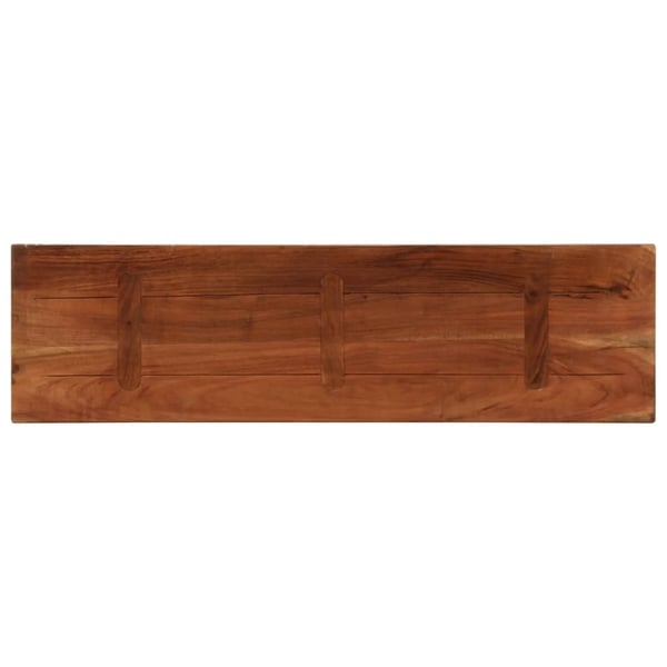 vidaXL Bordplate 100x40x3,8 cm rektangulær gjenvunnet heltre